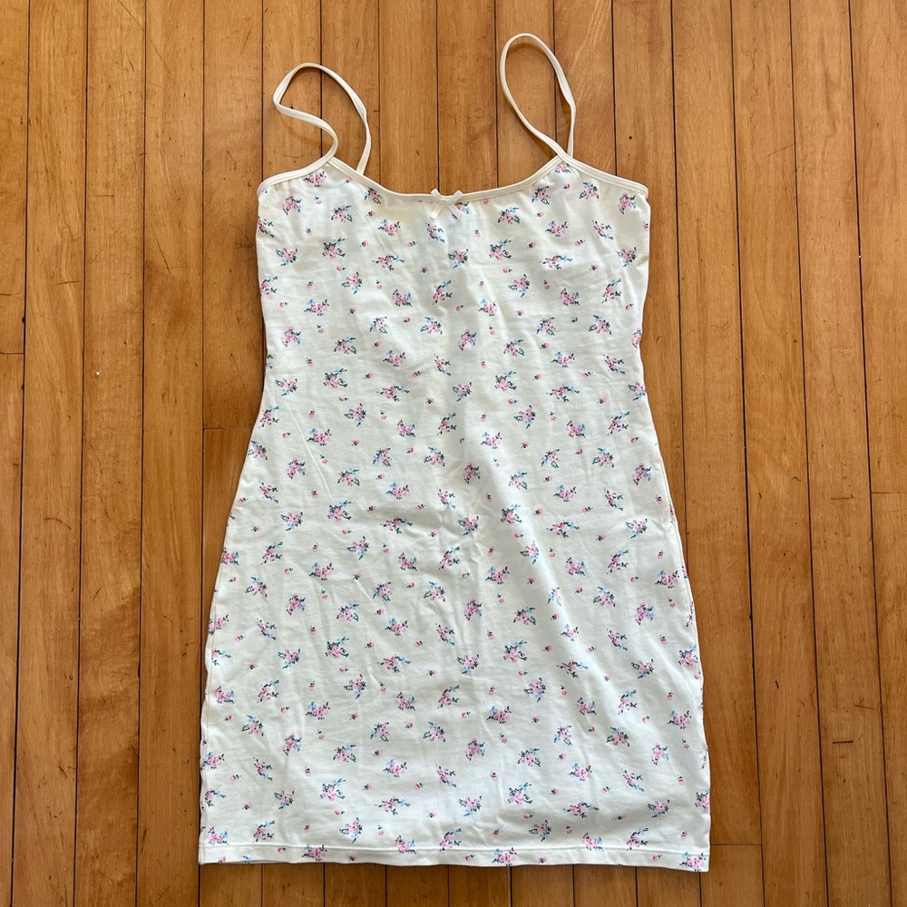 Gwen Floral Mini Dress in Buttercup Bouqet